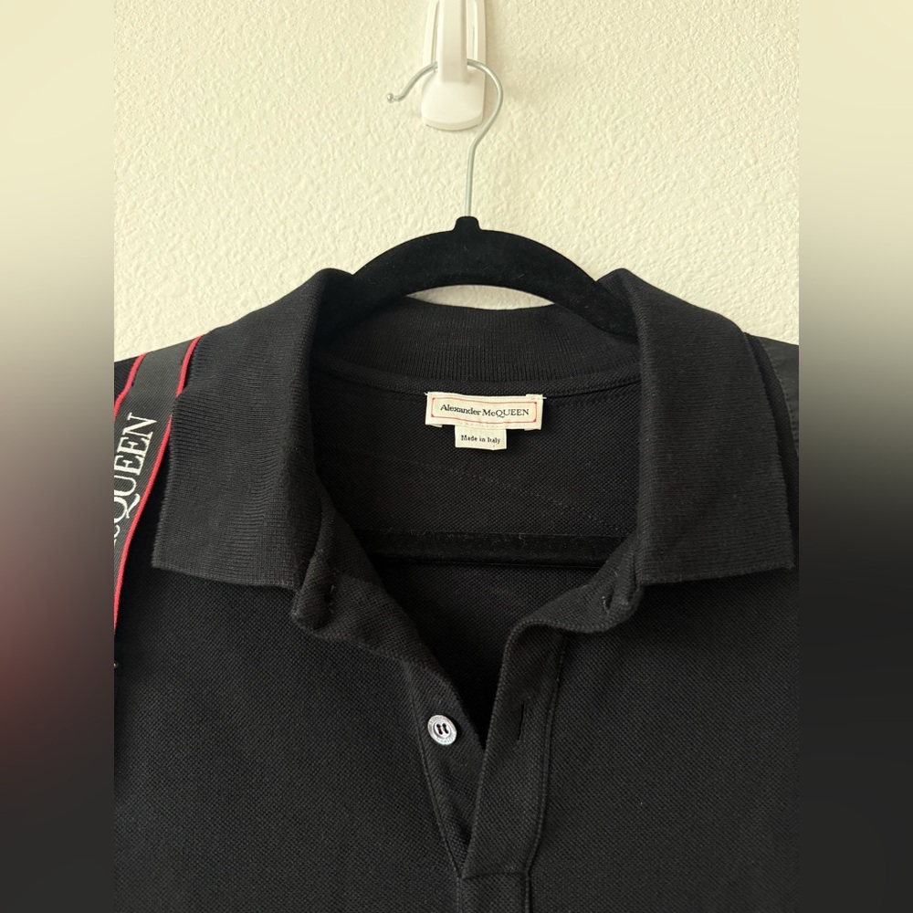 Alexander McQueen Black Harness Polo - Picture 7 of 10